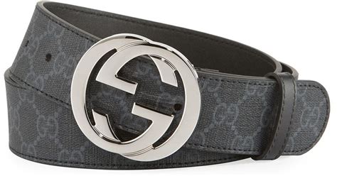 gucci belt matte black|black Gucci belt with black buckle.